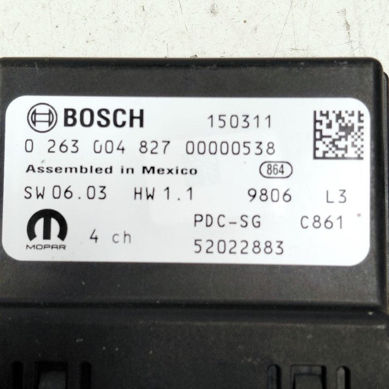 Fiat 500 Parking Control Unit {0263004827} 2016 2017 2018 OEM