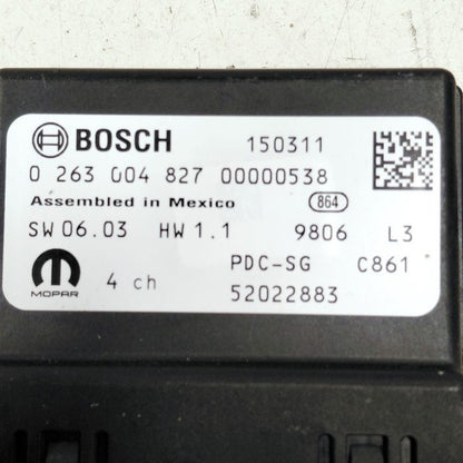 Fiat 500 Parking Control Unit {0263004827} 2016 2017 2018 OEM