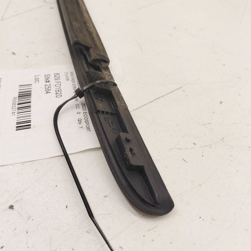 Ford Ecosport Door Glass Window Weather Strip Trim Rear Right Passenge