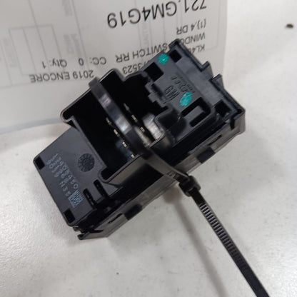 Buick Encore Power Window Switch Right Passenger Rear  2019 2018 2017