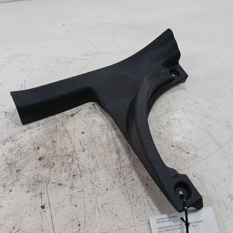 Hyundai Accent Sill Trim Plate Door Jam Threshold Right Passenger Rear