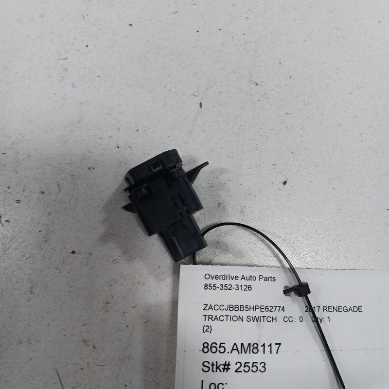 Jeep Renegade Traction Control Switch  2017 2018 2019 2020 OEM
