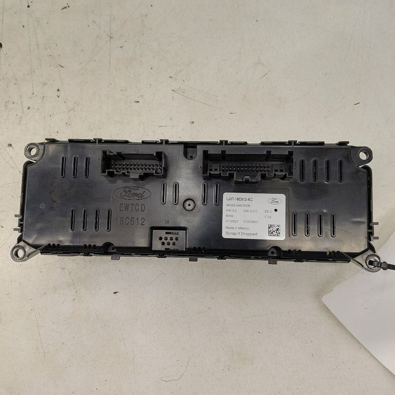 Front Temperature Control Heat Heater AC Switch With Dual Zone 20-22 F