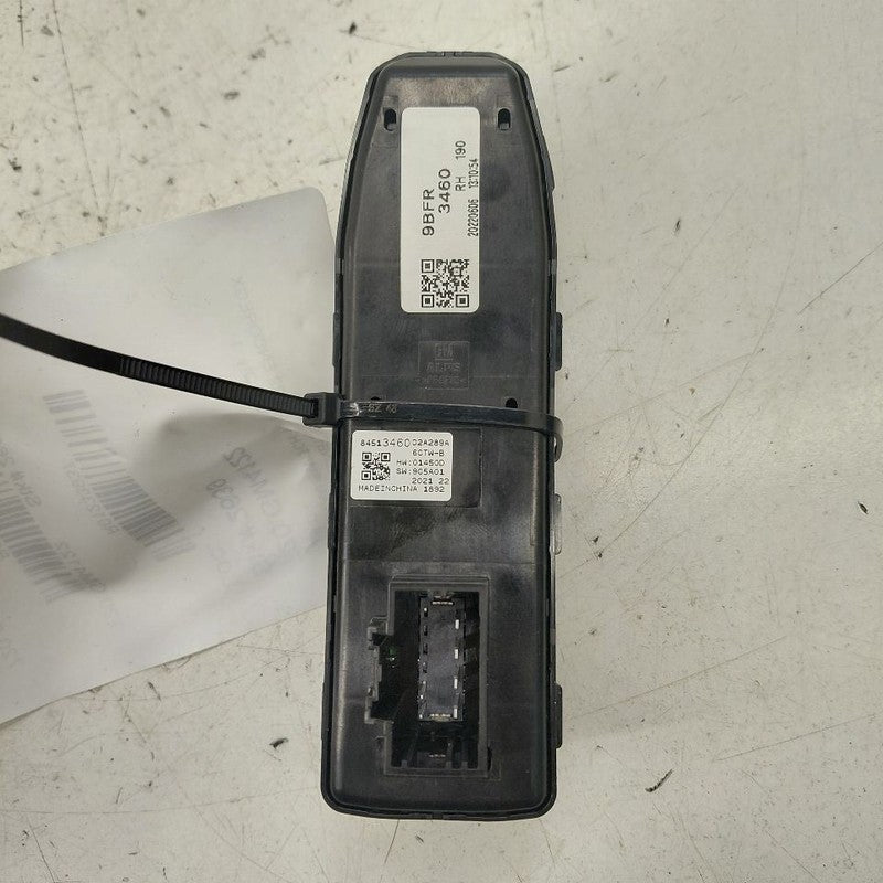 Buick Encore GX Power Window Switch Right Passenger Front  2022 2023 2