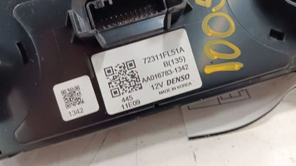 Manual Temperature Control Fits 17-19 IMPREZA OEM