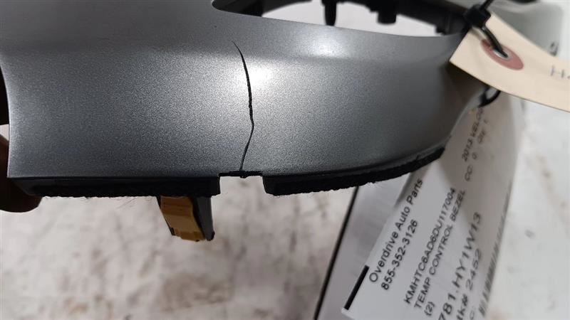 Hyundai Veloster Temp Temperature Control Bezel Surround Dash Trim  20