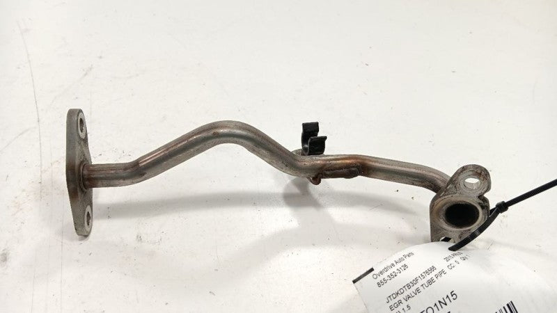 Toyota Prius EGR Valve Tube Pipe    2012 2013 2014 2015 OEM