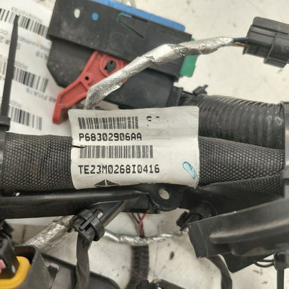 2018 Fiat 500 X Model Engine Wire Wiring Harness