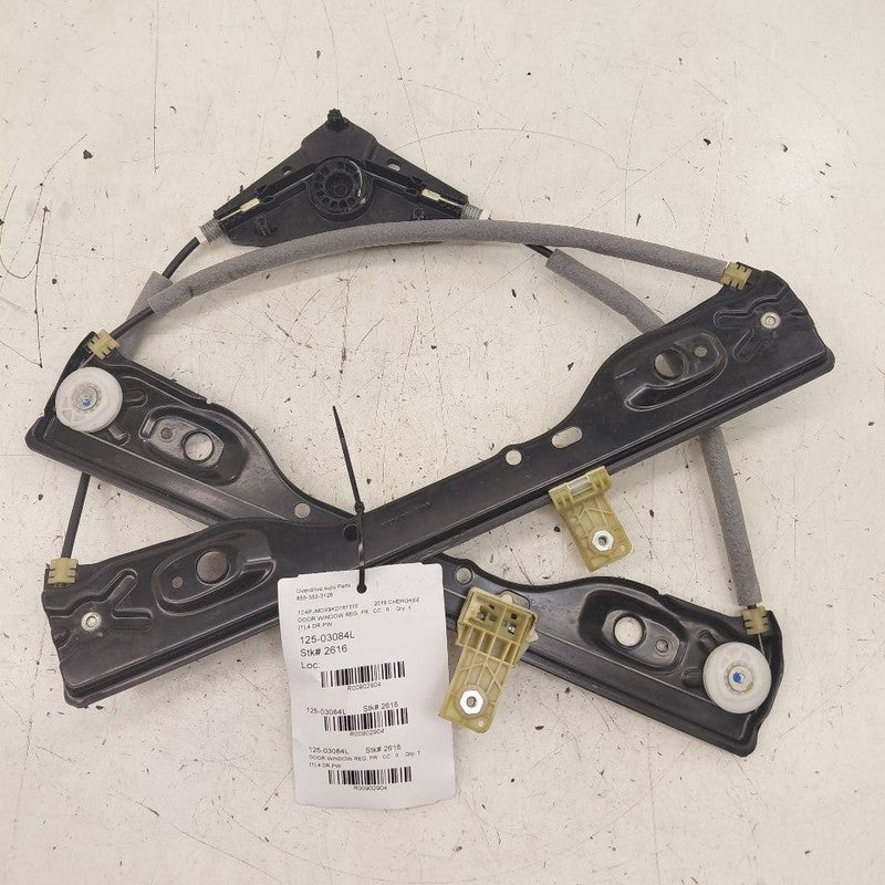 Driver Left Front Window Regulator Track Fits 14-23 Jeep Cherokee