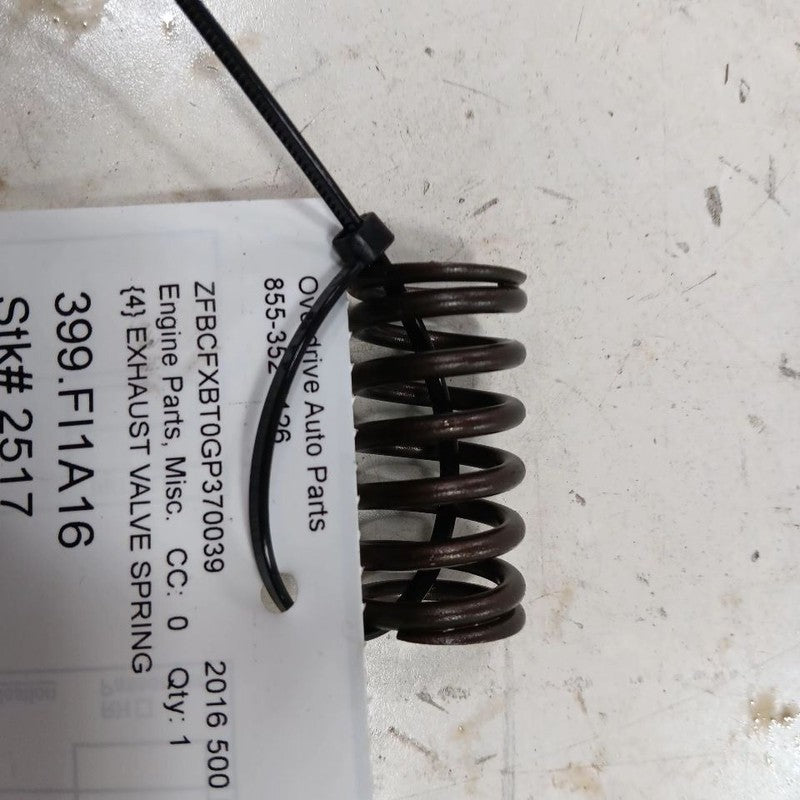 FIAT 500 2.4 Exhaust Valve Spring  2017 2016 OEM