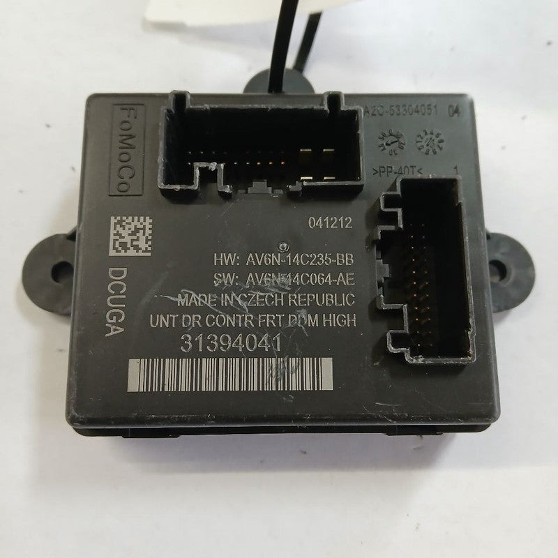 Driver Left Front Door Control Module S60 Fits 11-13 Volvo 60 Series