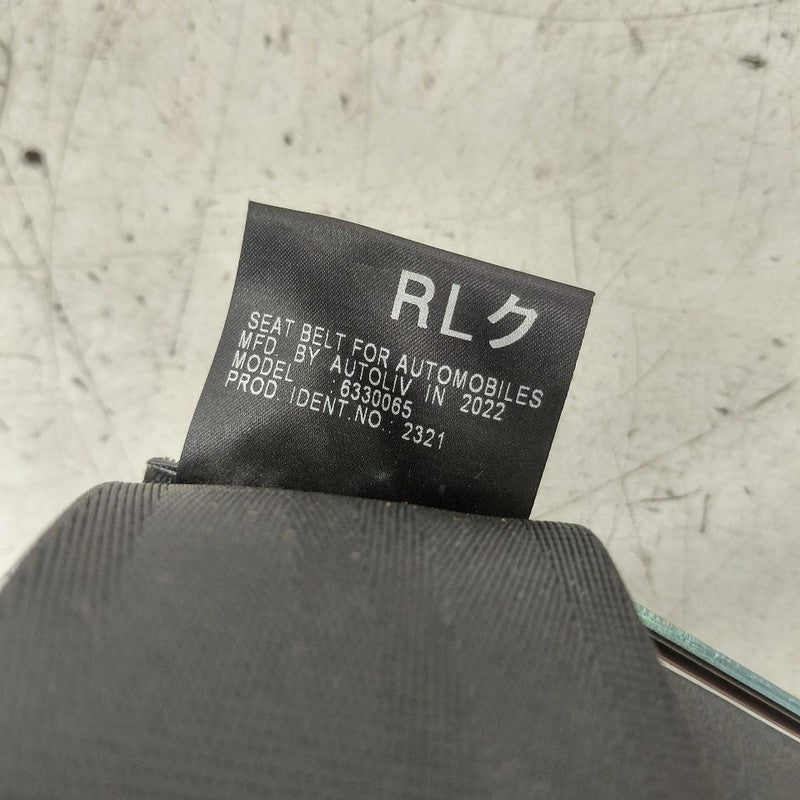 Toyota Prius Seat Belt Strap Retractor Left Driver Rear Back  2022 202