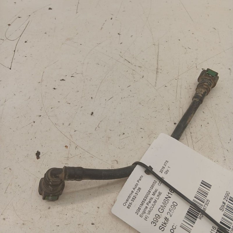 Cadillac XTS Vacuum Line     3.6 2016 2017 2018