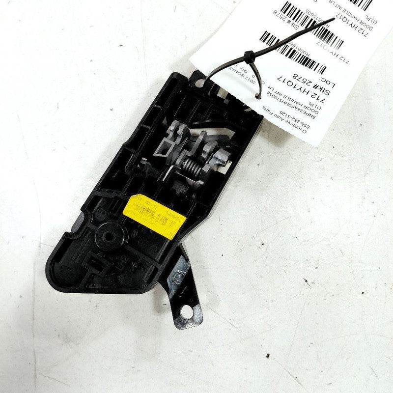 Hyundai Sonata Door Handle Left Driver Rear Interior Inside  2017 2016