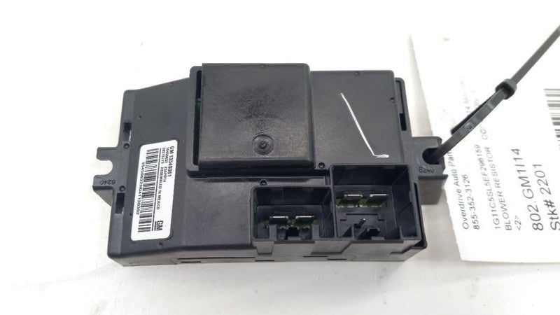Chevy Malibu Blower Resistor Fan Motor Speed Resistor 2015 2016 2017 2018