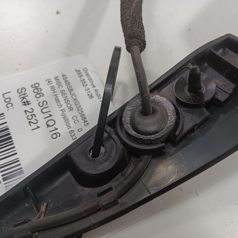 Subaru Outback Legacy Passenger Right Hatch Position Sensor {63370AL00