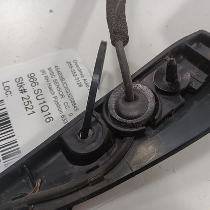 Subaru Outback Legacy Passenger Right Hatch Position Sensor {63370AL00