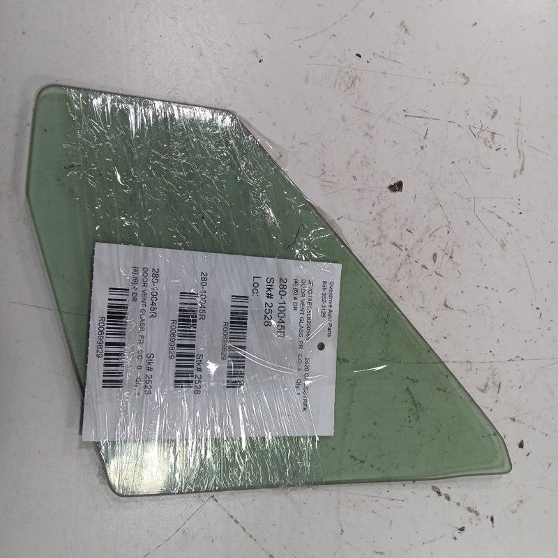 Passenger Right Front Door Vent Glass Fits 18-23 Subaru XV Crosstrek O