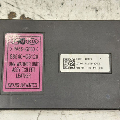 Kia Sorento PAssenger Right Front Seat Heater Module {88540C6120} 2018