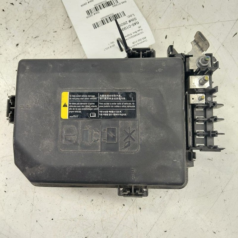 Fuse Box Engine Fits 16-18 Chevy Volt