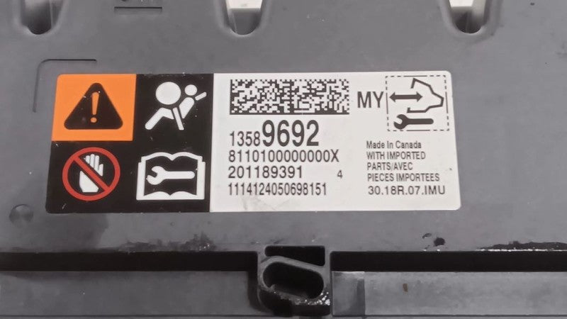 SRS Computer Control Module Fits 14-17 VOLT OEM