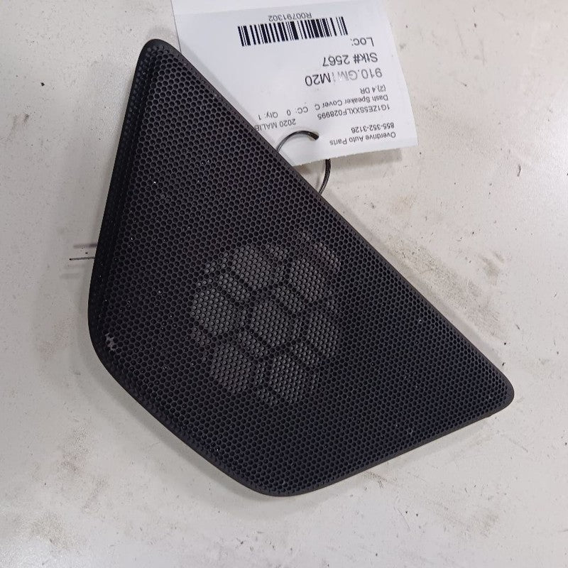 Chevy Malibu Dash Speaker Cover Center Middle 2019 2020 2021 2022