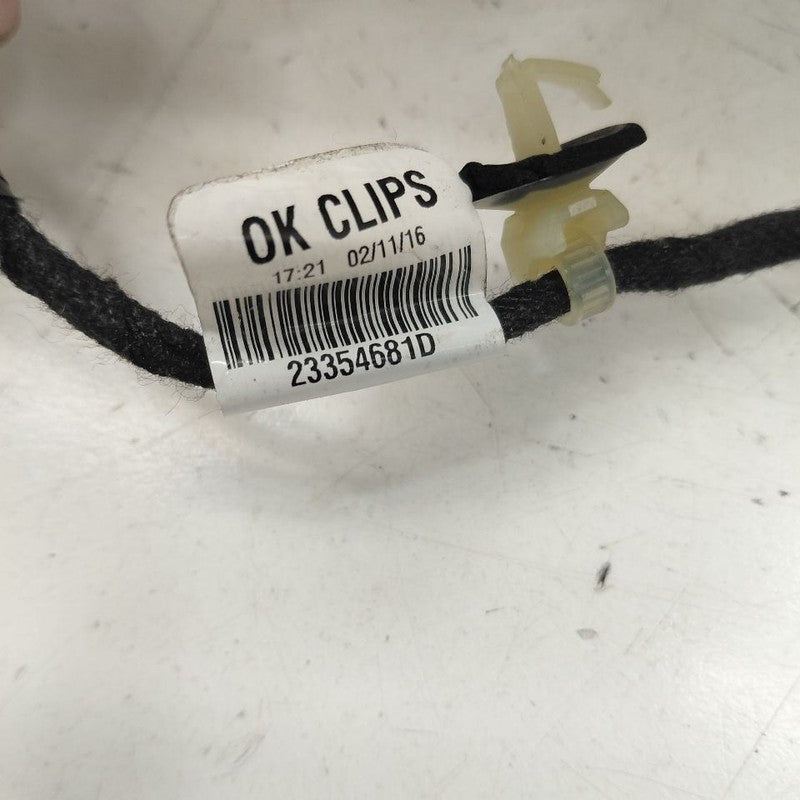 Chevy Volt Door Harness Wire Wiring Right Passenger Front  2016 2017 2