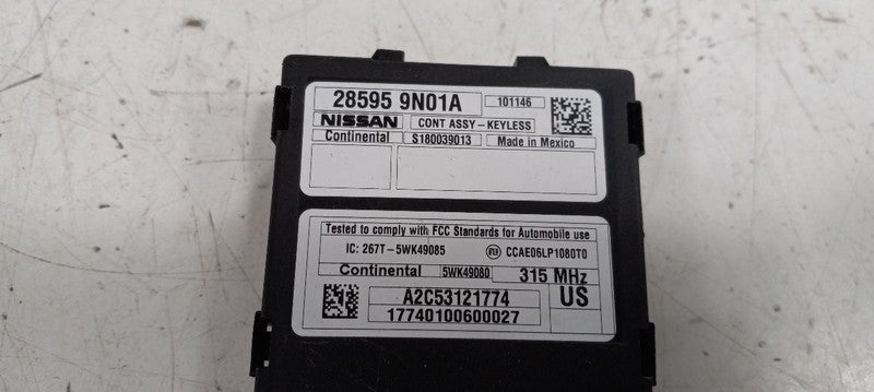 285959N01A Theft-locking Keyless Entry Center Dash Fits 09-14 MAXIMA 