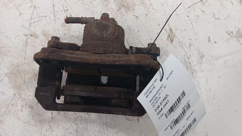 Driver Left Brake Caliper Front 11.03" Rotor Fits 14-16 FORTE OEM