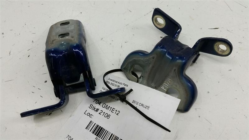 Chevy Cruze Door Hinge Set Left Rear LR OEM 2012 2013 2014 2015 2016
