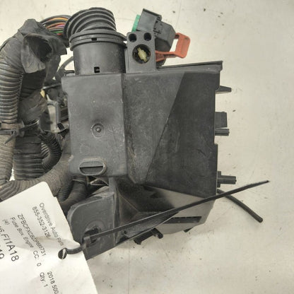 2018 Fiat 500 X Model Fuse Box Engine