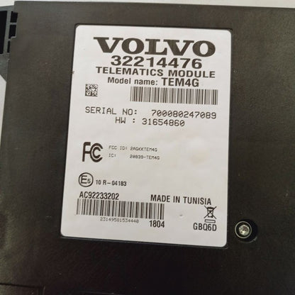Volvo S60 Bluetooth Telematics Control Module {31654860} 2018 2017 201