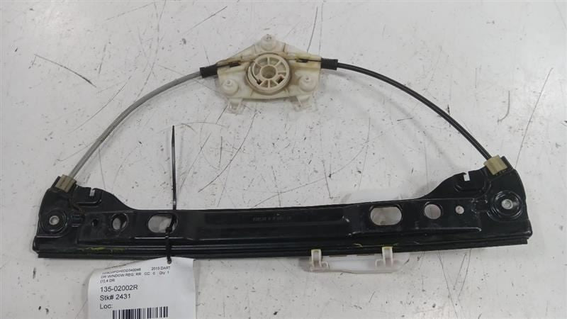 Passenger Right Rear Window Regulator Track Fits 13-16 Dodge Dart OEM