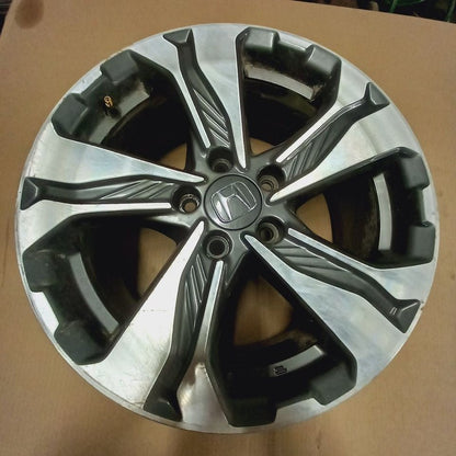 Wheel 17x7-1/2 Aluminum Alloy Rim Machined And Gray Painted 17-22 Hond