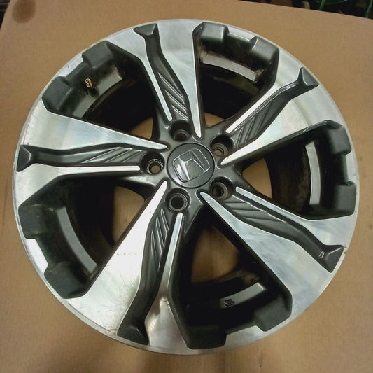 Wheel 17x7-1/2 Aluminum Alloy Rim Machined And Gray Painted 17-22 Hond