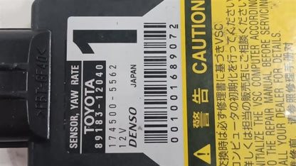 Stability Yaw Rate Control Fits 08-09 LEXUS LS600HL OEM