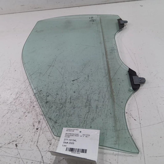 Driver Left Front Door Window Glass 18-23 Nissan Kicks OEM