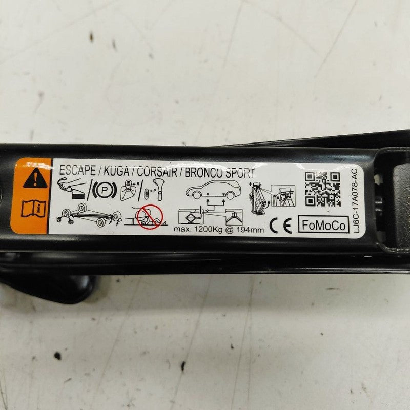 Ford Escape Spare Tire Changing Jack  2022 2023 2024