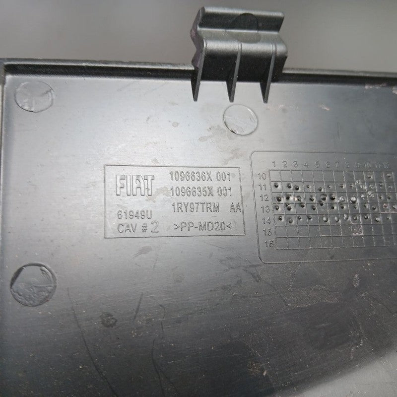 Fiat 500 Driver Left Side Fuse Box Access Cover2017 2016 2015 2014 201