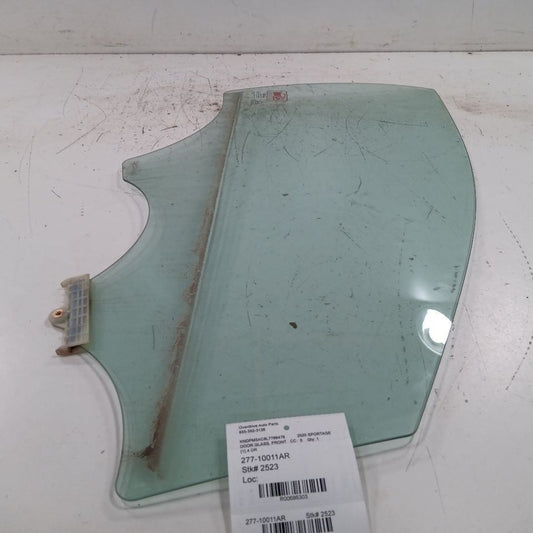 Passenger Right Front Door Window Glass With Solar Fits 17-22 Kia Spor