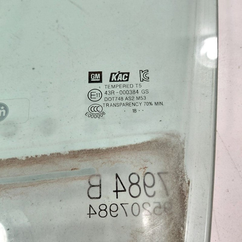 Driver Left Front Door Glass Window Fits 13-22 Buick Encore OEM