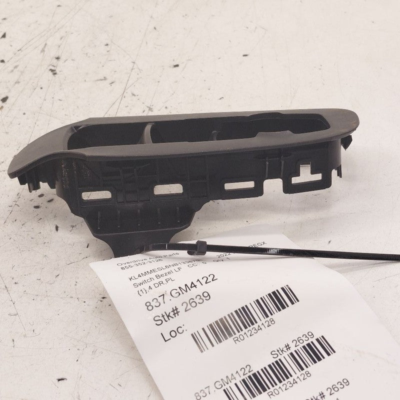 Buick Encore GX Window Switch Bezel Trim Left Front 2022 2023 2024 202