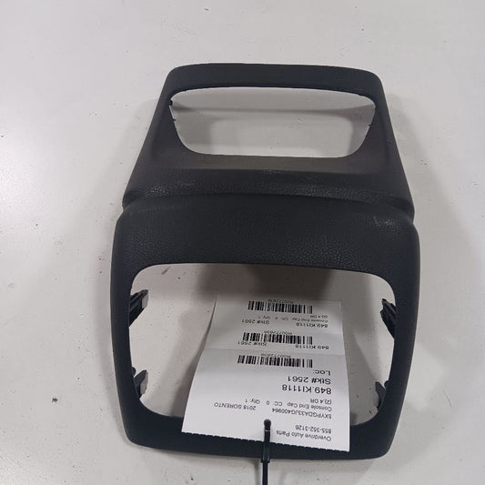 Kia Sorento Center Console Rear End Cap Trim Cover  2018 2017 2016