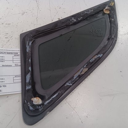Passenger Right Quarter Window Glass Black Belt Moulding 18-22 Ford Ec