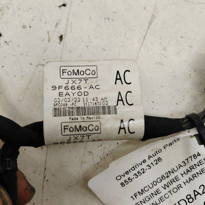 Ford Escape Engine Injector Wire Harness Only 1.5 2022 2023 2024
