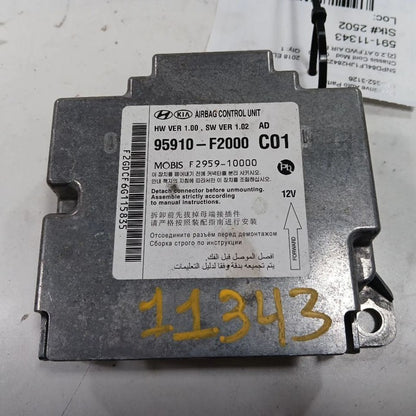 95910F2000 Control Module Sedan Turbo Fits 17-18 Hyundai Elantra