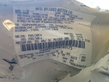  2009 Ford Focus Glove Box Dash Compartment 2008 2010 2011