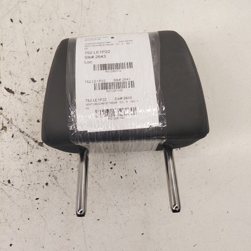 Lexus NX350 Seat Headrest Rear Back Seat Head Rest  2022 2023 2024 202