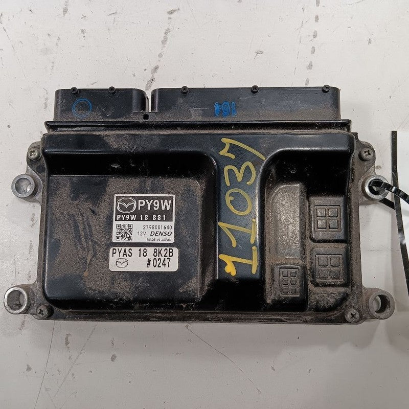 Engine ECM Mounted By Battery 2.0L ID PY9W-18-881A Fits 17-18 Mazda 3 