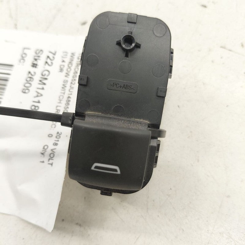 Chevy Volt Window Switch Power Left Driver Rear  2019 2018 2017 2016